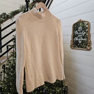 Rachel Roy Cozy Cream Turtleneck Sweater Sz Small